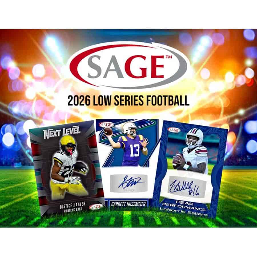 Sage Collectibles -  Low Series - 2026 Sage Football Low Series Blaster