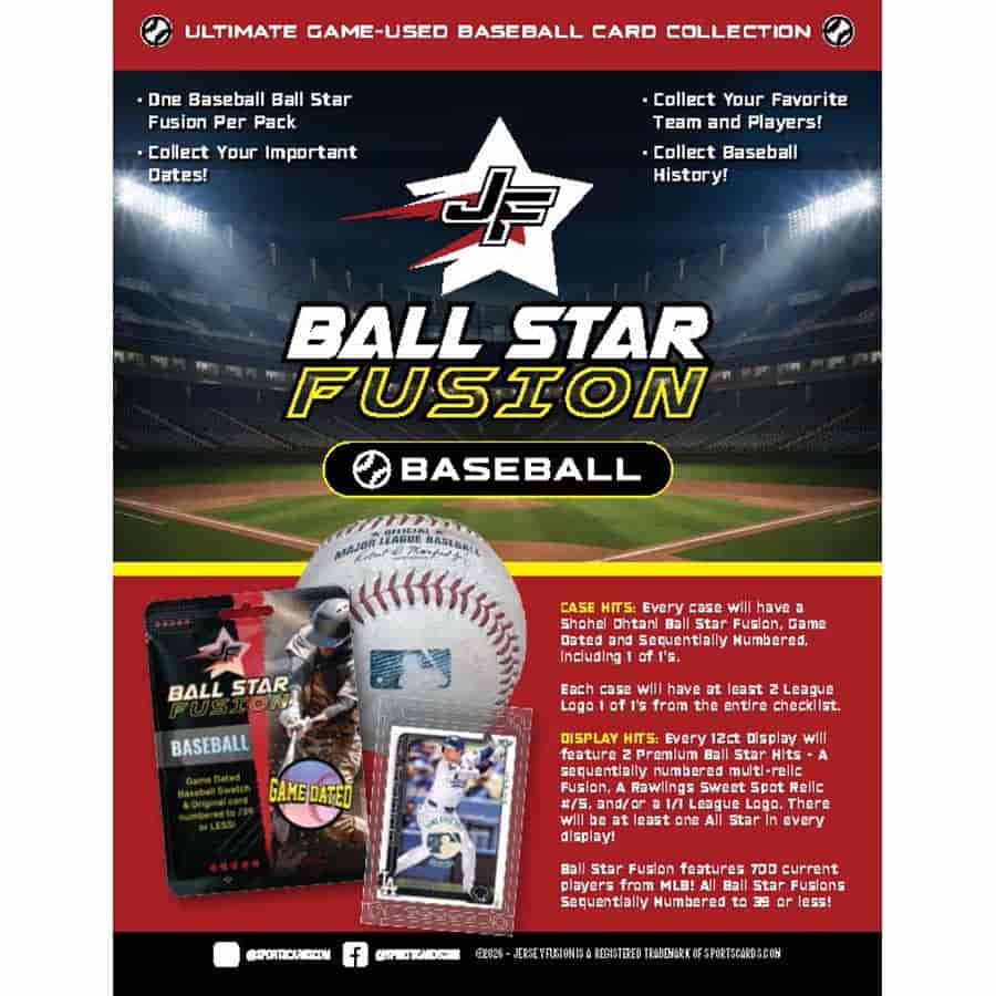 Sportscards.Com -  Ball Star Fusion - 2026 Ball Star Fusion Baseball Hobby