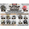 Tri-Star Productions Inc -  Hidden Treasures - 2026 Tristar Ht Auto Fb Mini Helmets Platinum Honors Edition
