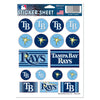 Tampa Bay Rays Decal Sheet 5x7 Vinyl - WinCraft