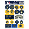 Milwaukee Brewers Decal Sheet 5x7 Vinyl - WinCraft
