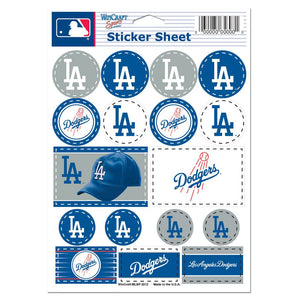 Los Angeles Dodgers Decal Sheet 5x7 Vinyl - WinCraft