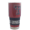 Texas Tech Red Raiders Travel Tumbler 30oz Ultra Red -