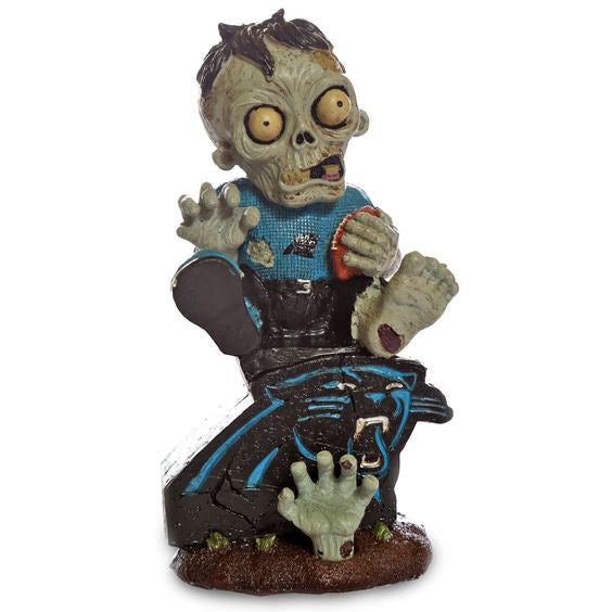 Carolina Panthers Zombie On Logo Figurine -