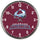Colorado Avalanche Clock Round Wall Style Chrome Periodic Restock - WinCraft