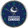 Vancouver Canucks Clock Round Wall Style Chrome Periodic Restock - WinCraft