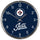 Winnipeg Jets Clock Round Wall Style Chrome Periodic Restock - WinCraft