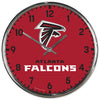 Atlanta Falcons Round Chrome Wall Clock - Wincraft