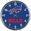 Buffalo Bills Round Chrome Wall Clock - Wincraft