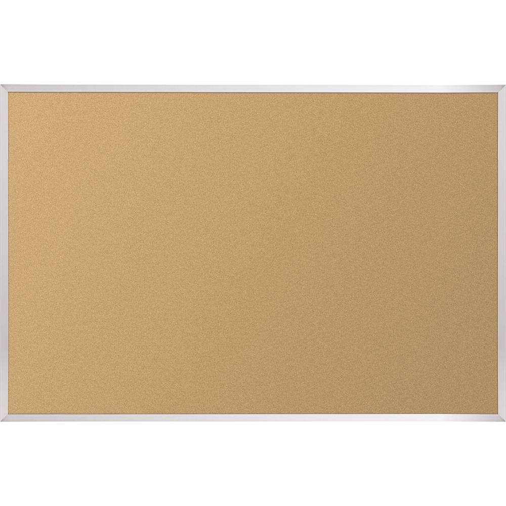 Natural Add - Cork Tackboard - Aluminum Trim - 2 X 3 - Best-Rite