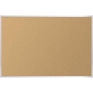 Natural Add - Cork Tackboard - Aluminum Trim - 33 3/4'' X 48'' - Best-Rite