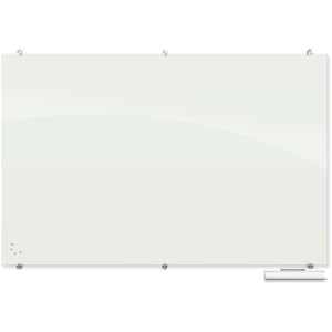 Balt Visionary Glass Dry-Erase Board 72'' White Glass Surface - Best-Rite