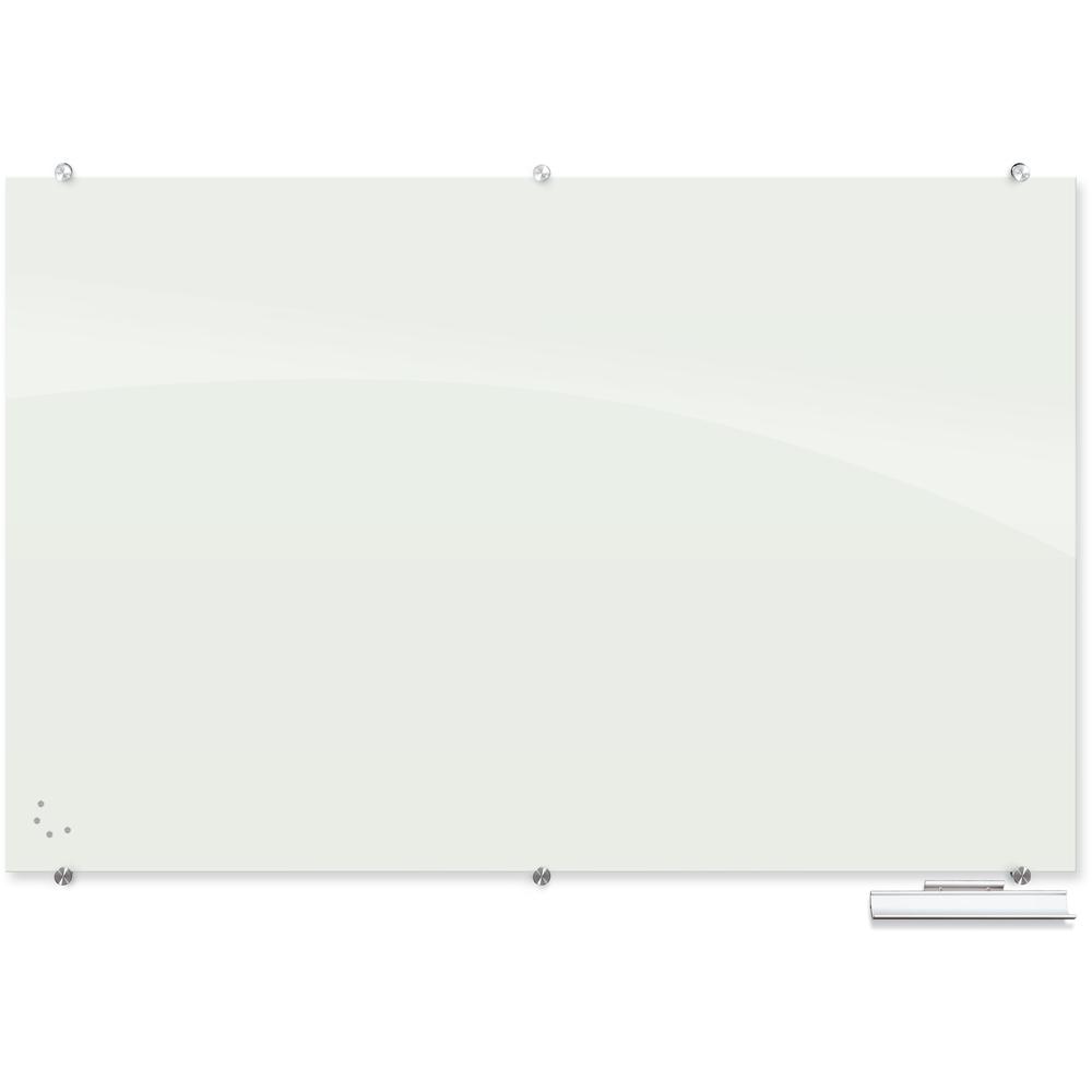 Balt Visionary Glass Dry-Erase Board 72'' White Glass Surface - Best-Rite