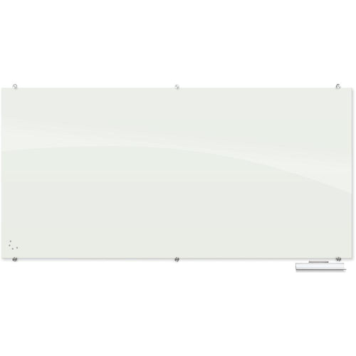 Visionary Glass Dry-Erase Board - 96'' (8 ft) W x 48'' (4 ft) H - Rectangle - Best-Rite