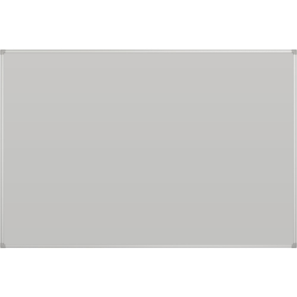 Porcelain Steel W/Galvanized Backer - Low Gloss - Brio Trim - Silver - 4X8 - Best-Rite