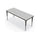 Activity Table - 24''X60'' Rectangle - Gray Nebula Top Surface - Black Edgeband - BALT