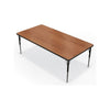 Activity Table - 36''X72'' Rectangle - Amber Cherry Top Surface - Black Edgeband - BALT
