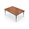 Activity Table - 48''X60'' Rectangle - Amber Cherry Top Surface - Black Edgeband - BALT