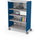 Compass Cabinet - Grande -Shelves / Casters - Navy - Moore