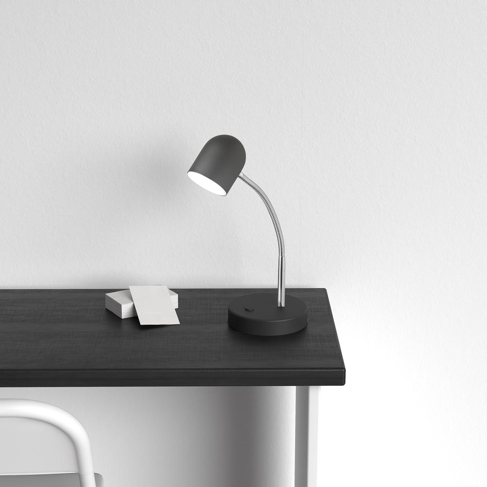 5W Table Lamp, Satin Black Finish - Dainolite