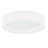 15'' Flush Mount, Ivory Shade - Dainolite