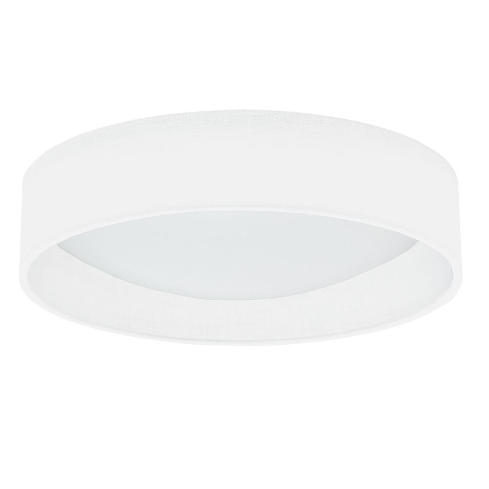 15'' Flush Mount, Ivory Shade - Dainolite