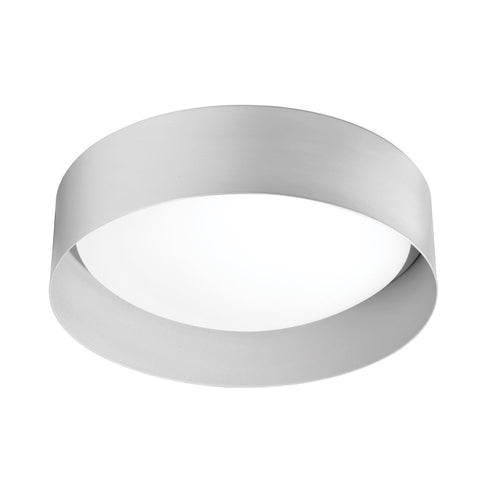 14W Flush Mount Matte White Metal Shade - Dainolite