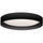 22W Flush Mount w/ Matte Black Metal Shade - Dainolite