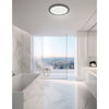 25W Matte Black Flush Mount - Dainolite