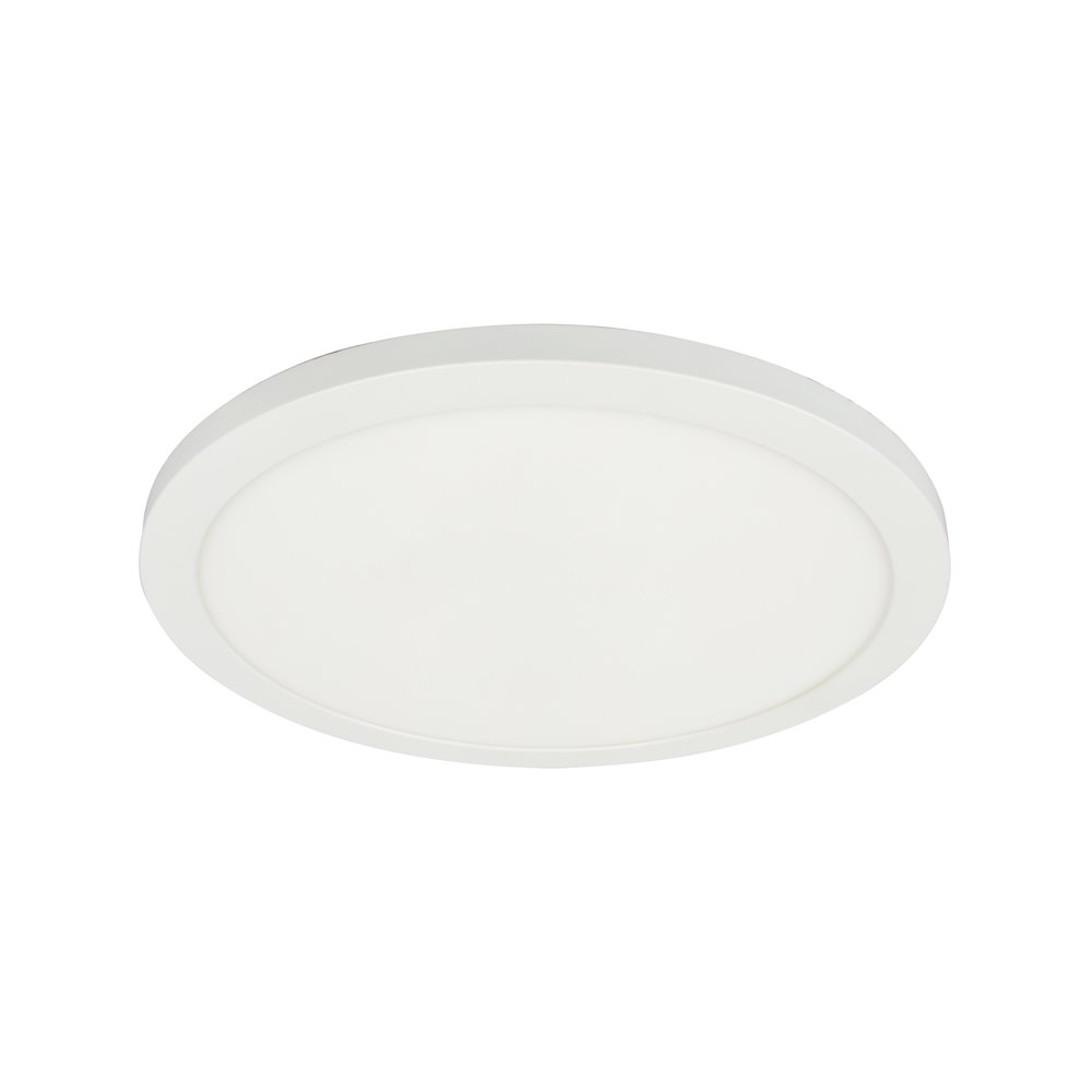 25W Matte White Flush Mount - Dainolite