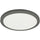 30W Matte Black Flush Mount - Dainolite