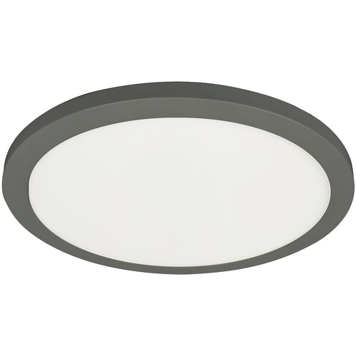 30W Matte Black Flush Mount - Dainolite