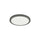 20W Matte Black Flush Mount - Dainolite
