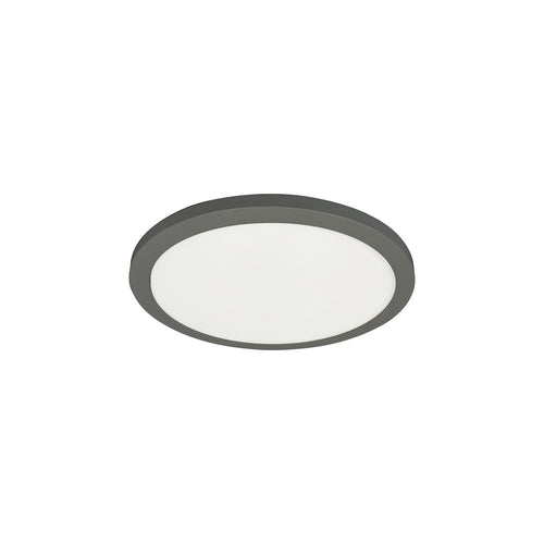 20W Matte Black Flush Mount - Dainolite