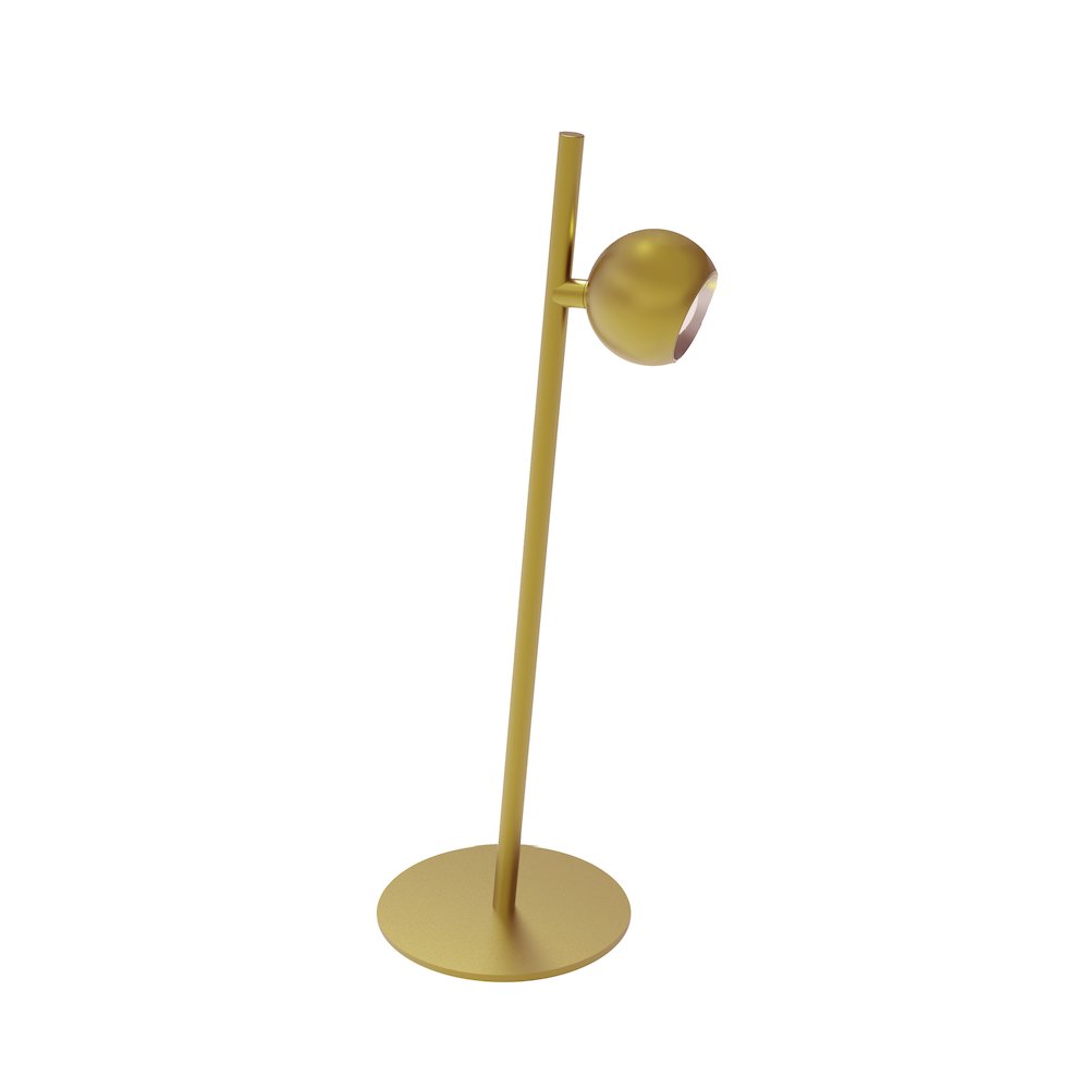 5W Aged Brass Table Lamp - Dainolite