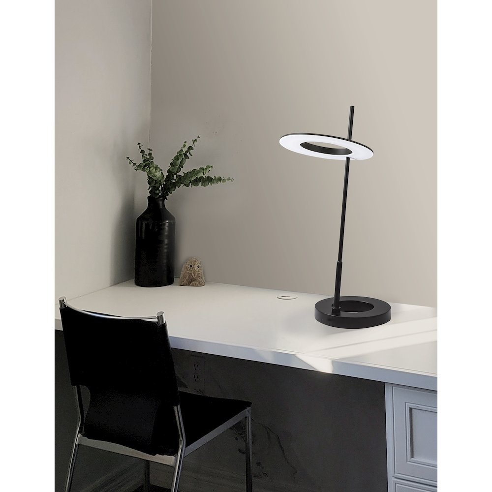 11W Table Lamp Matte Black - Dainolite