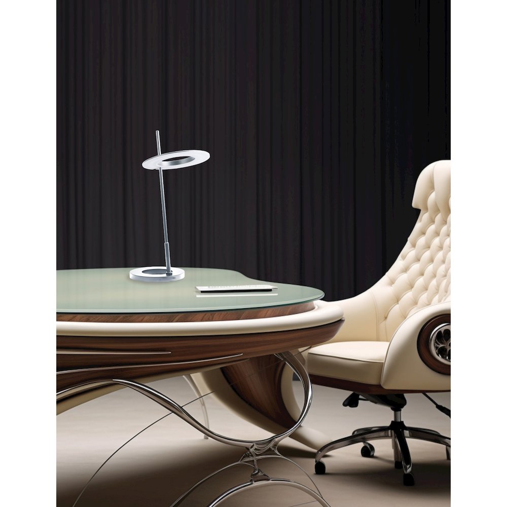 11W Table Lamp Silver - Dainolite