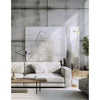 20W Floor Lamp Aged Brass - Dainolite