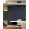 2 Light Flush Mount Aged Brass with Black Shade - Dainolite