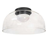 10W Flush Mount, MB, CLR Glass - Dainolite