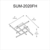 20W Flush Mount MB - Dainolite