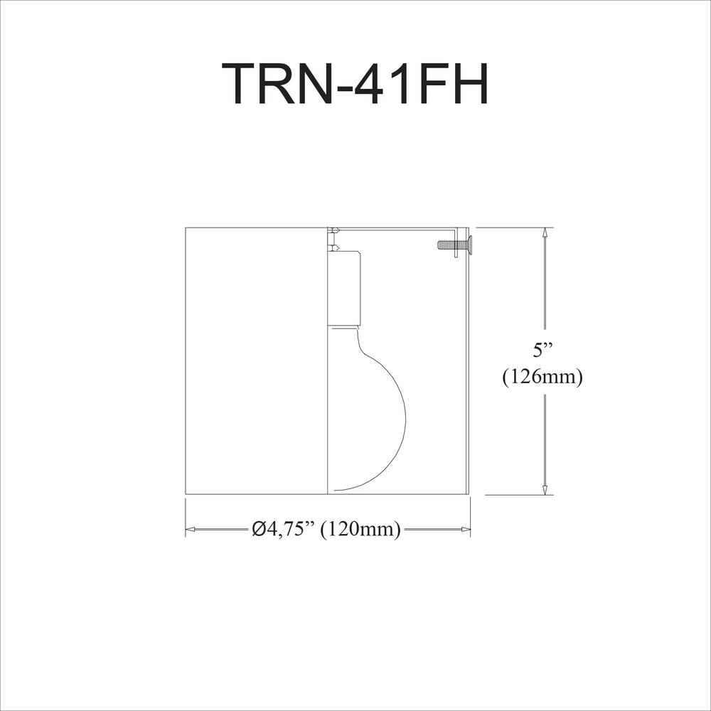 1 Light Flush Mount,  AGB - Dainolite