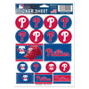 Philadelphia Phillies Decal Sheet 5x7 Vinyl - WinCraft