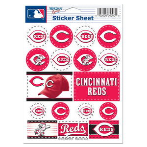 Cincinnati Reds Decal Sheet 5x7 Vinyl - WinCraft