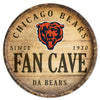 Chicago Bears Sign Wood 14 Inch Round Barrel Top Design - Wincraft