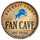 Detroit Lions Sign Wood 14 Inch Round Barrel Top Design - WinCraft