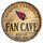 Arizona Cardinals Sign Wood 14 Inch Round Barrel Top Design - WinCraft