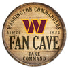 Washington Commanders Sign Wood 14 Inch Round Barrel Top Design - Wincraft