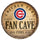 Chicago Cubs Sign Wood 14 Inch Round Barrel Top Design - WinCraft