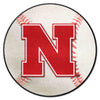 Fanmats - University of Nebraska Baseball Mat 27'' diameter